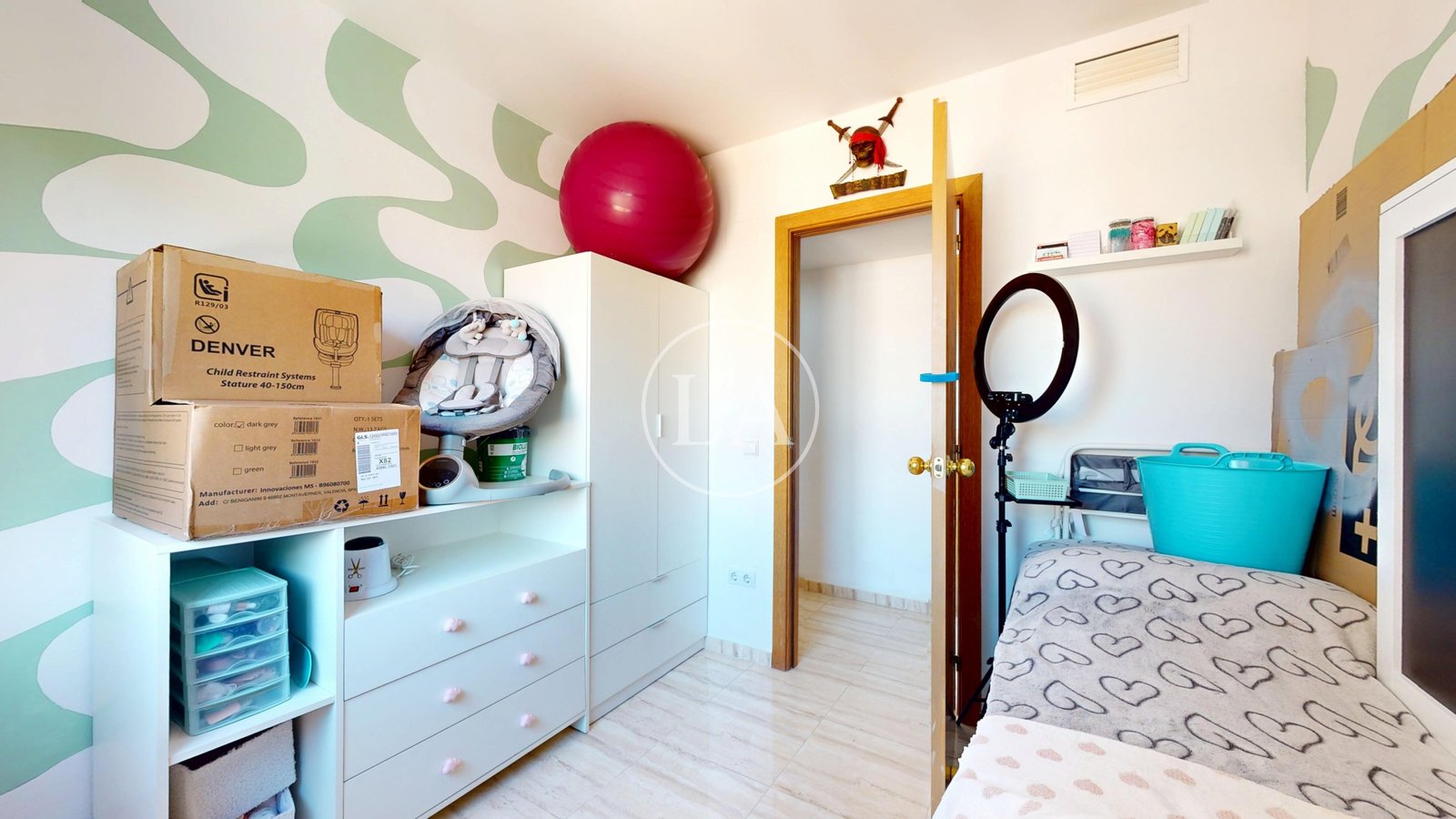 Apartamento en Miami Playa puerta habitación