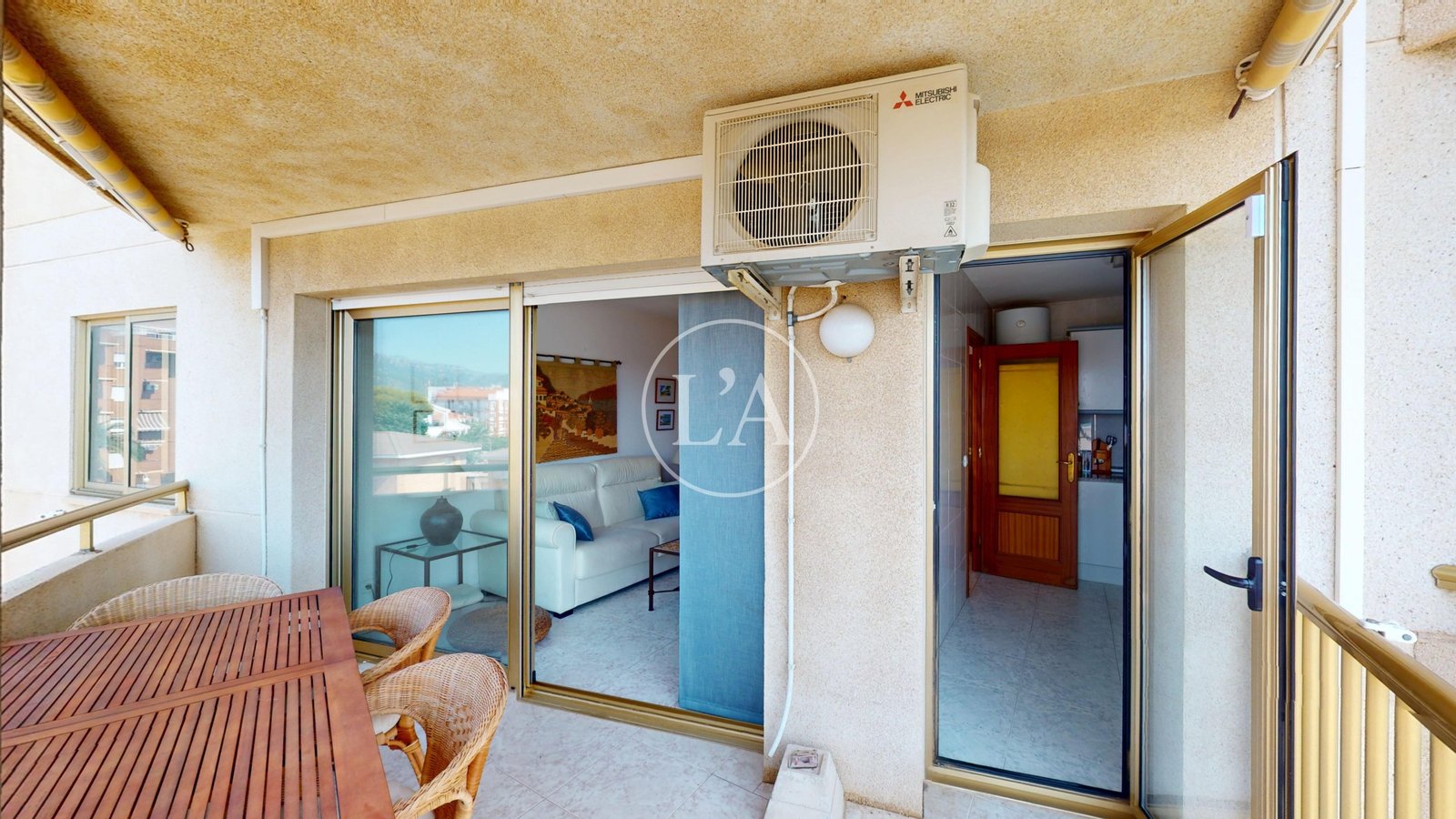Apartamento Miami Playa terraza