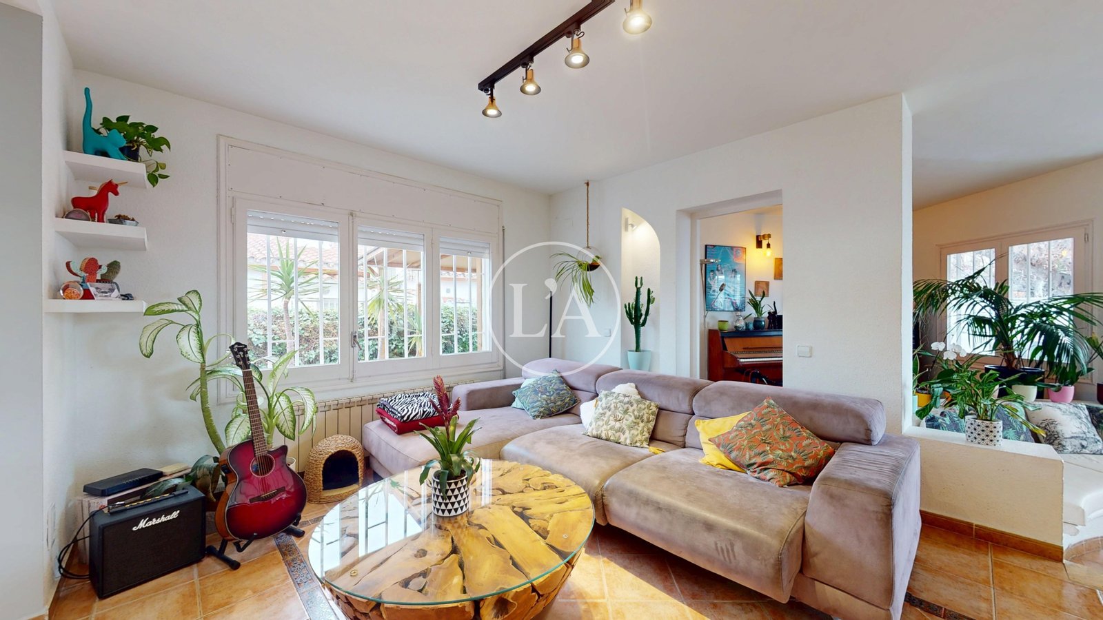 Casa en Vilafortuny Cambrils unifamiliar zona sofá