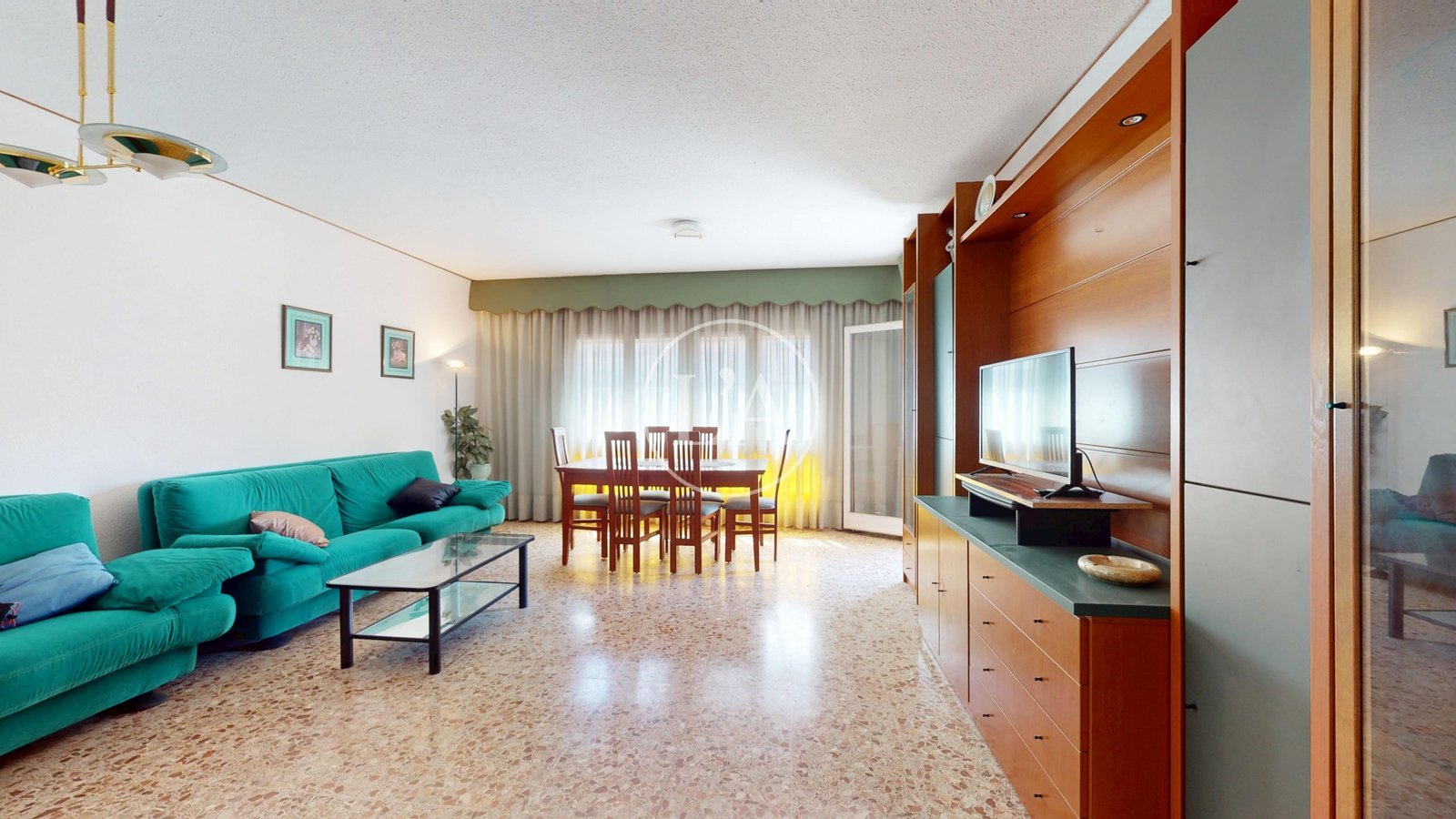 Piso puerto Cambrils salón