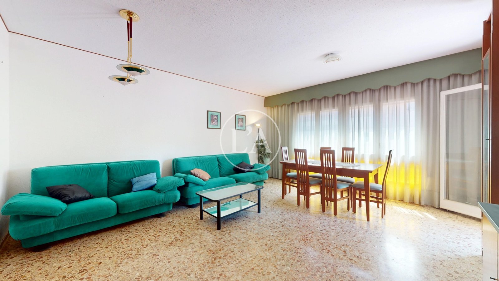 Piso puerto Cambrils salón vistas