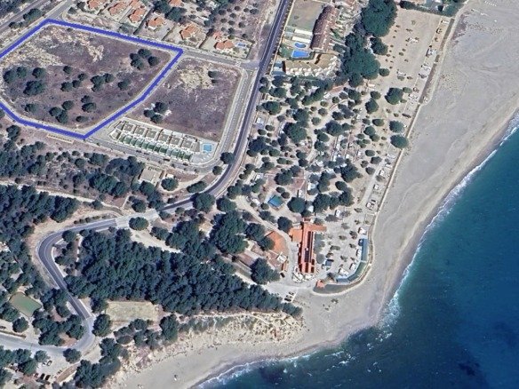 Terreno edificable Hospitalet de l'Infant vista aerea