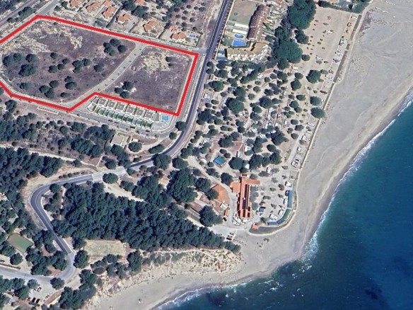 Terreno urbanizable Hospitalet de l'Infant vista aerea