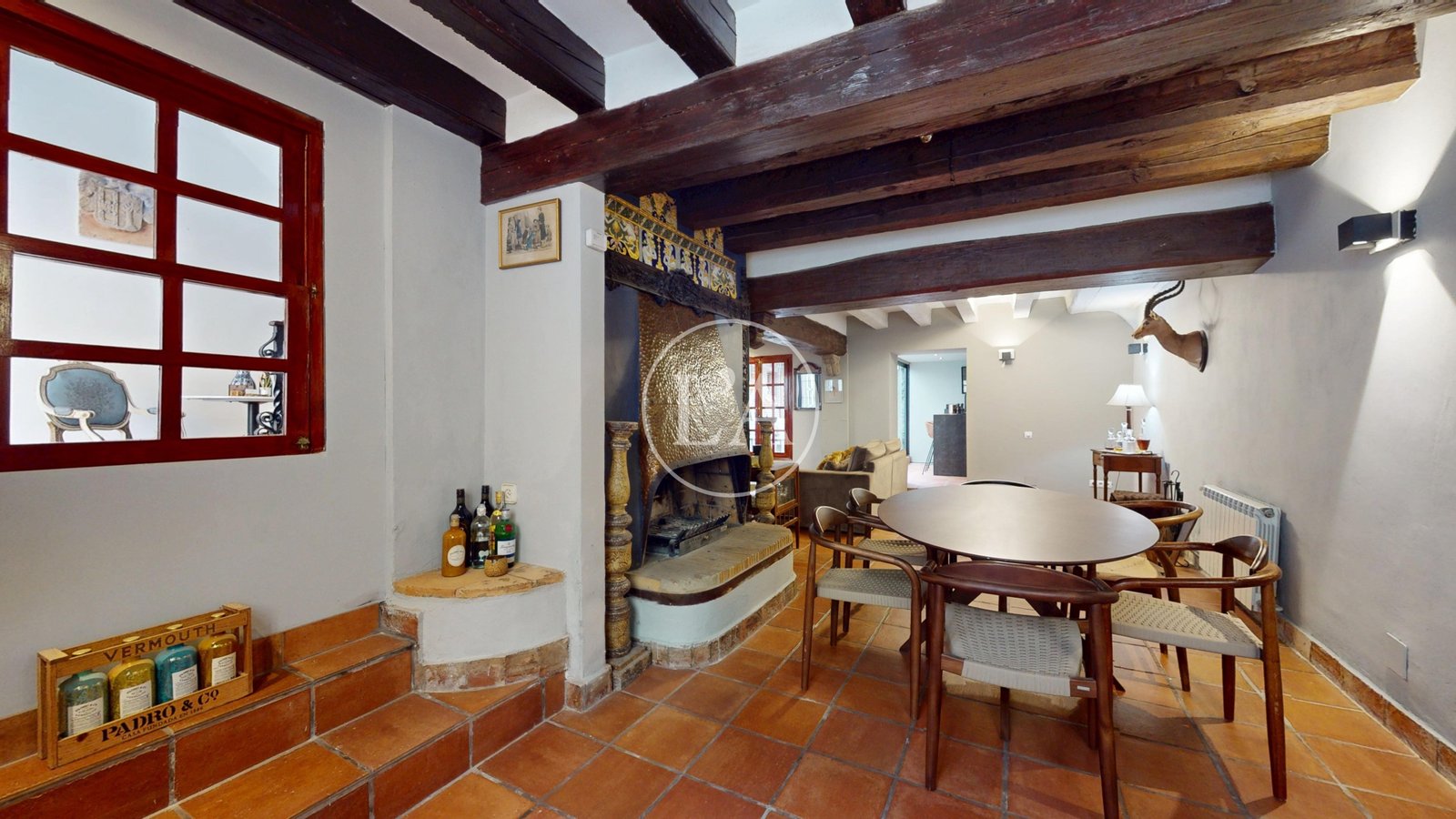 Casa Cambrils licencia turística vigas madera