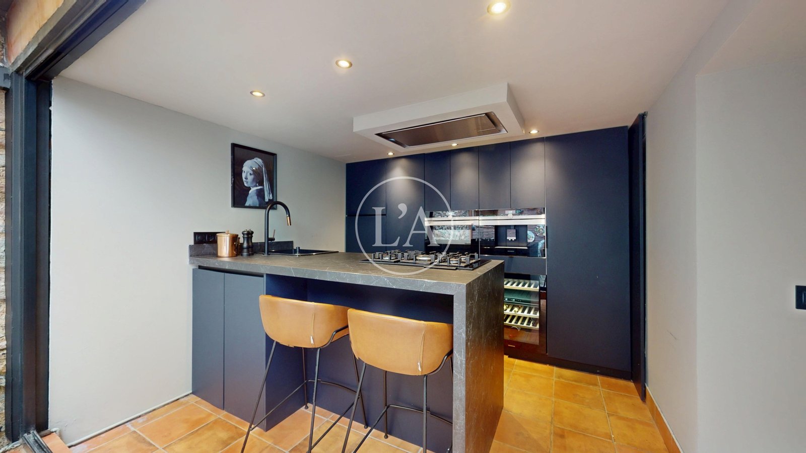 Casa Cambrils licencia turística barra cocina