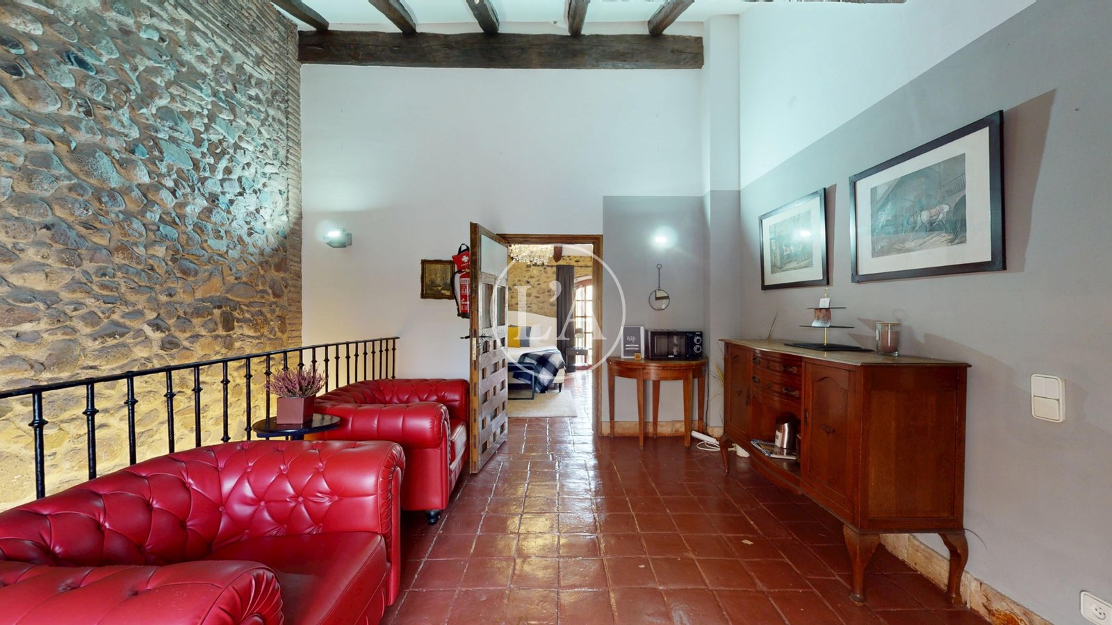 Casa Cambrils licencia turística recibidor segunda planta