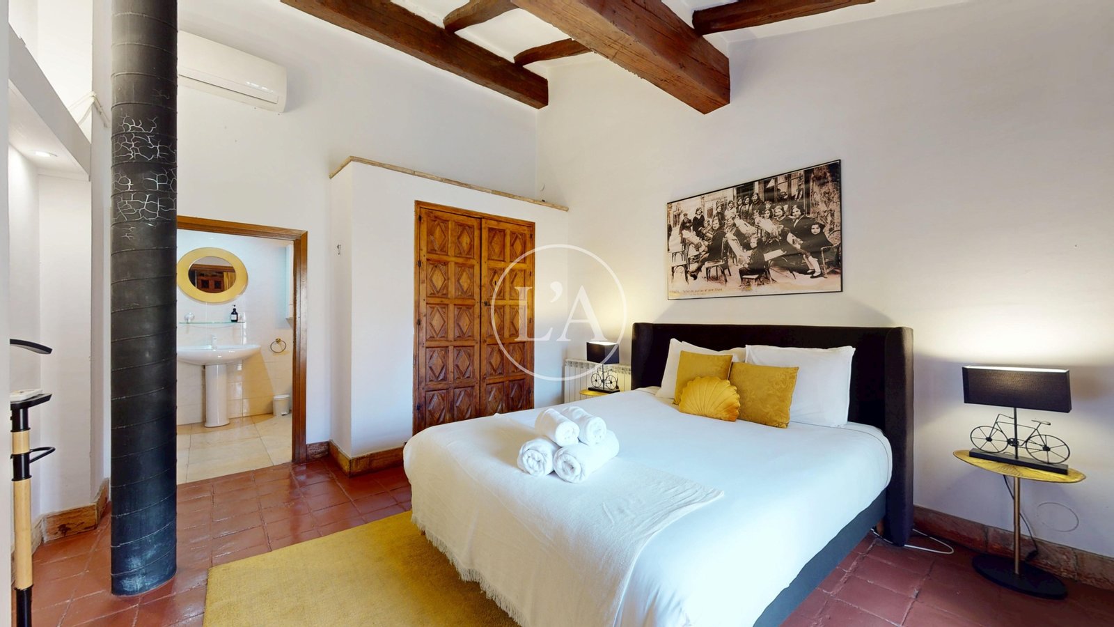 Casa Cambrils licencia turística cama habitación doble