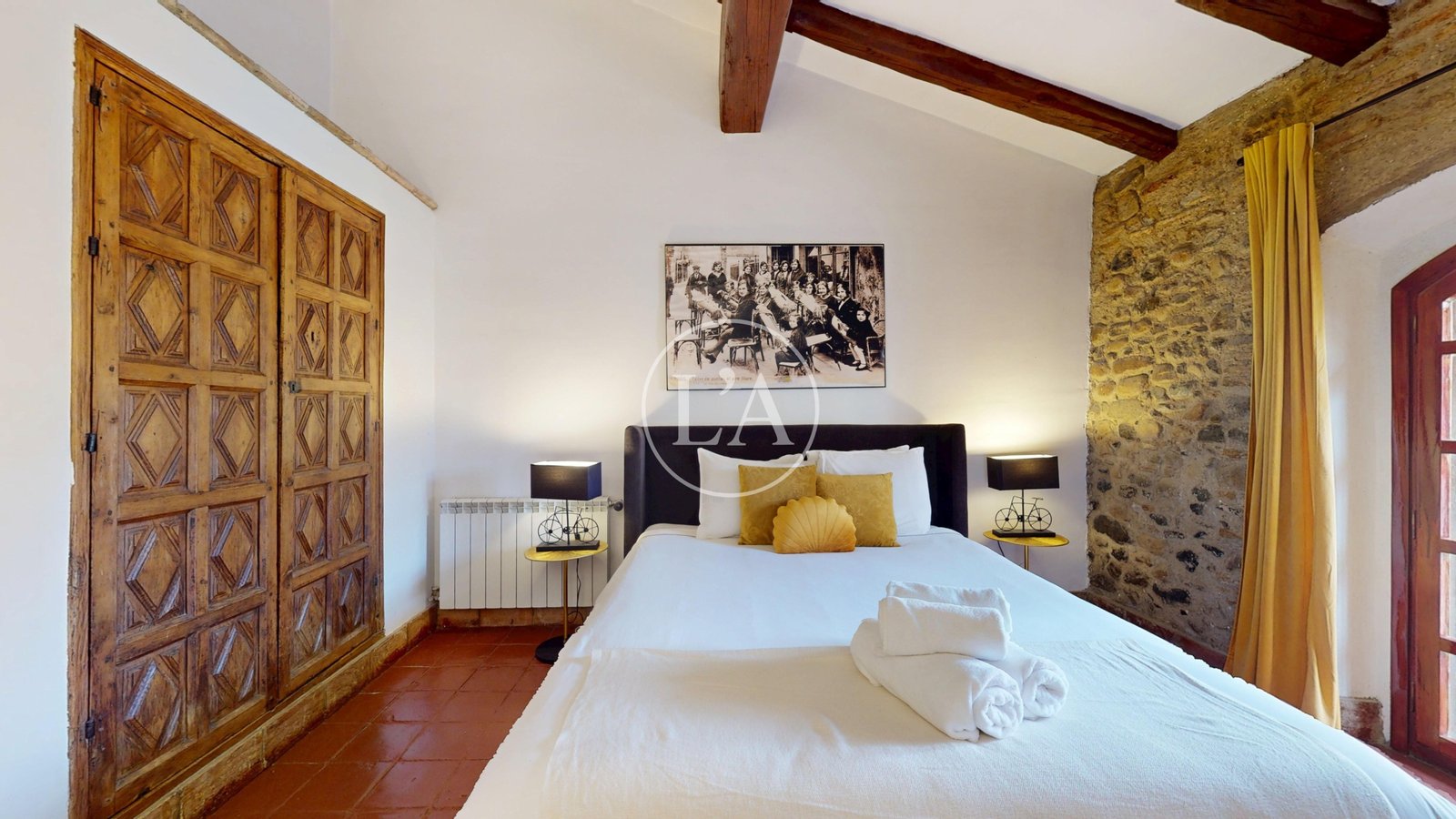 Casa Cambrils licencia turística dormitorio tercera planta