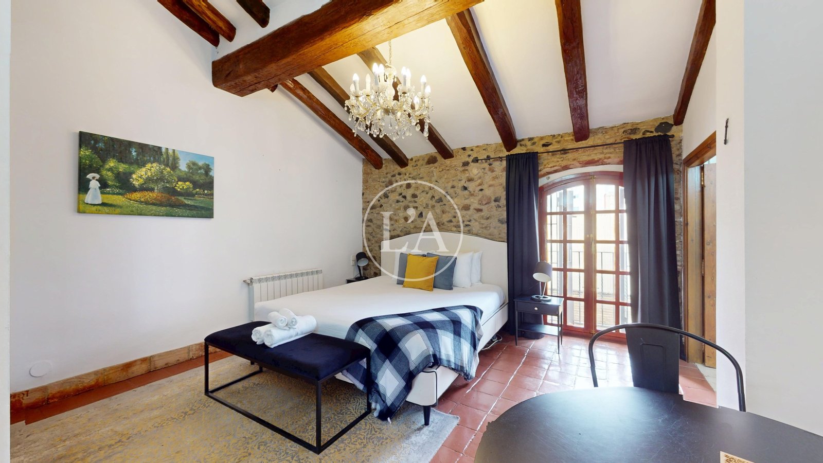 Casa Cambrils licencia turística suite cama tercera planta