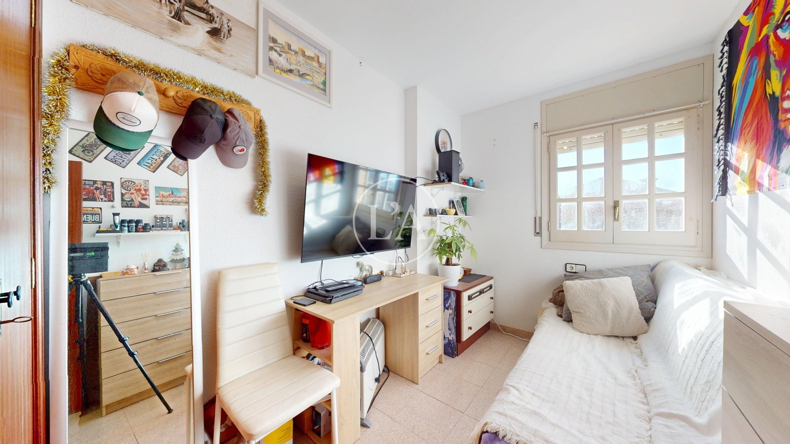 Casa en Vilafortuny Cambrils dormitorio individual