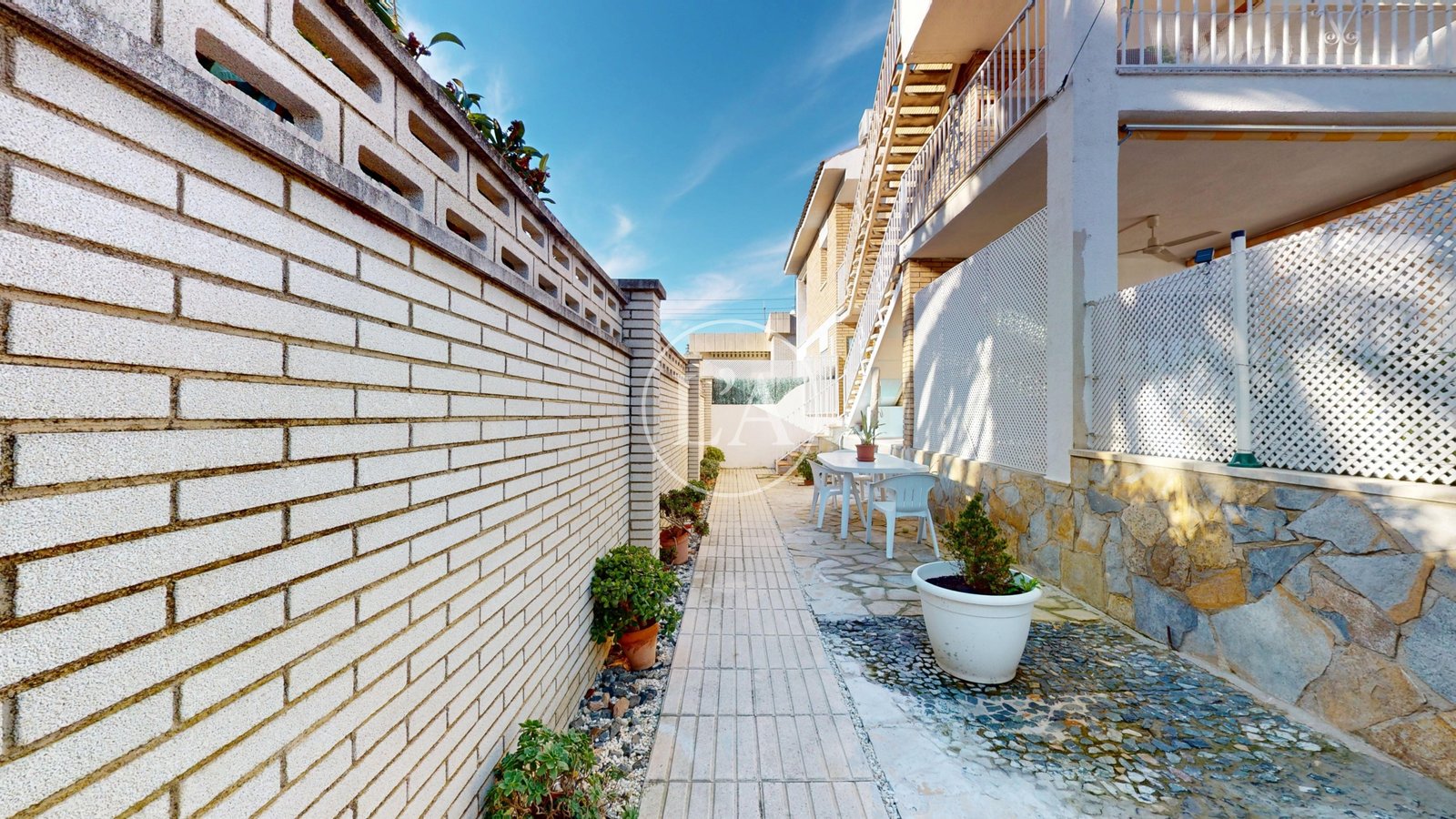 Casa en Vilafortuny Cambrils patio