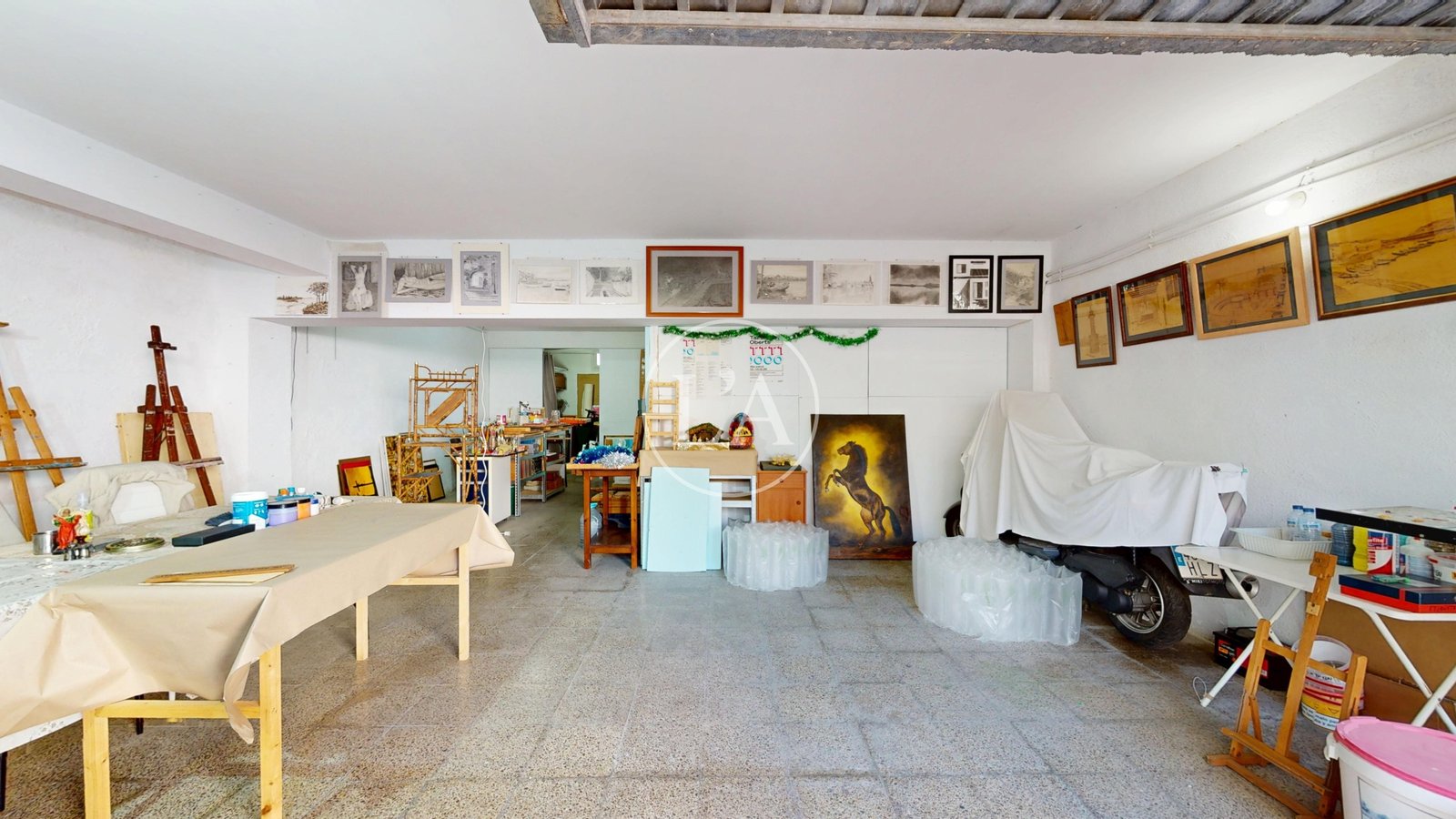 Casa en Vilafortuny Cambrils entrada garaje