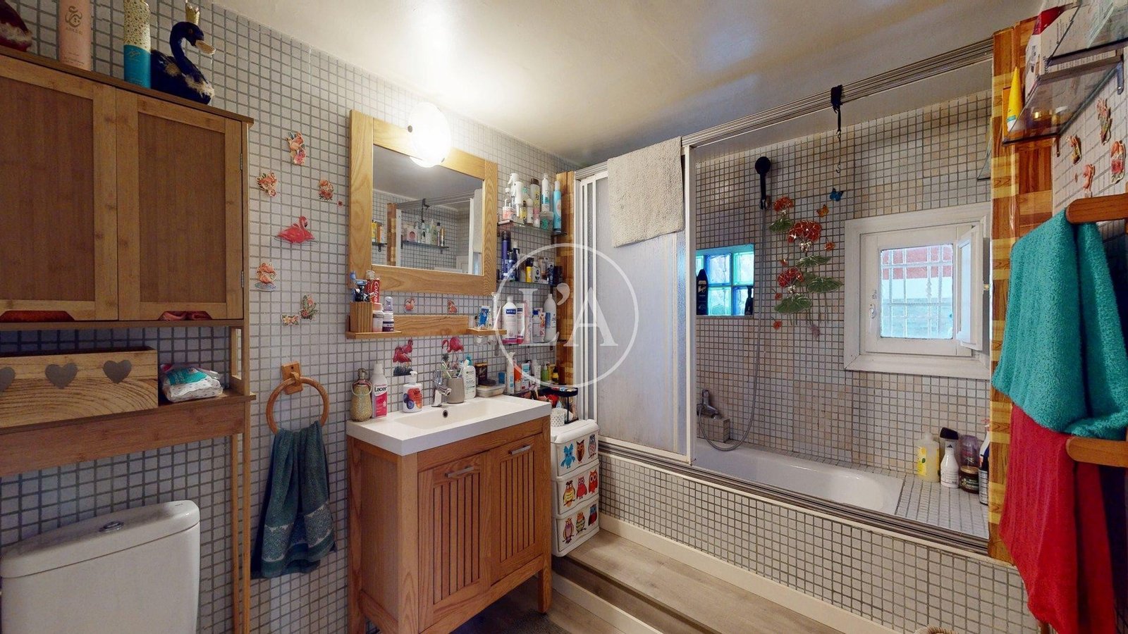 Masía urbana en venta en Vilanova d'Escornalbou lavabo