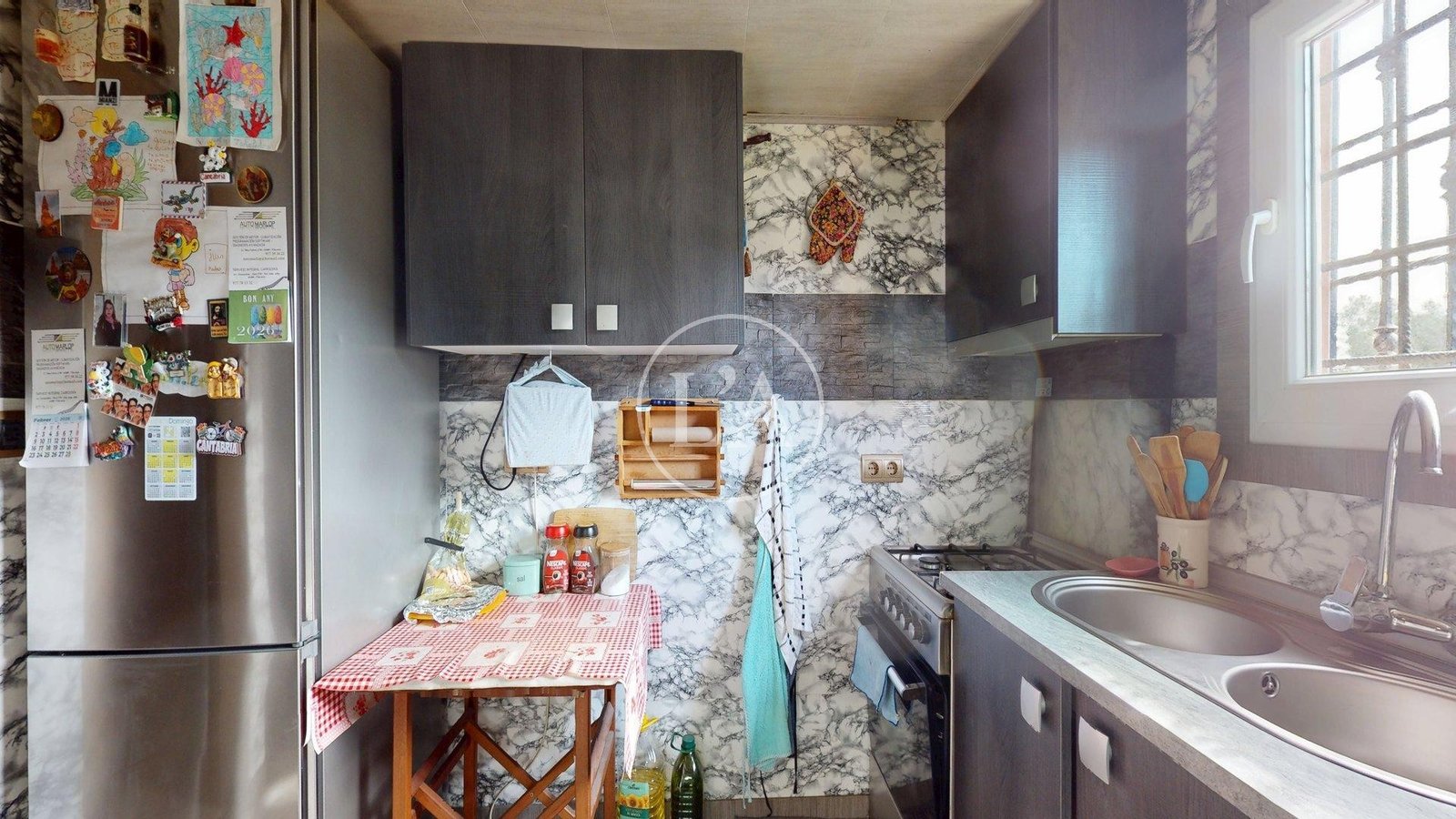 Masía urbana en venta en Vilanova d'Escornalbou cocina