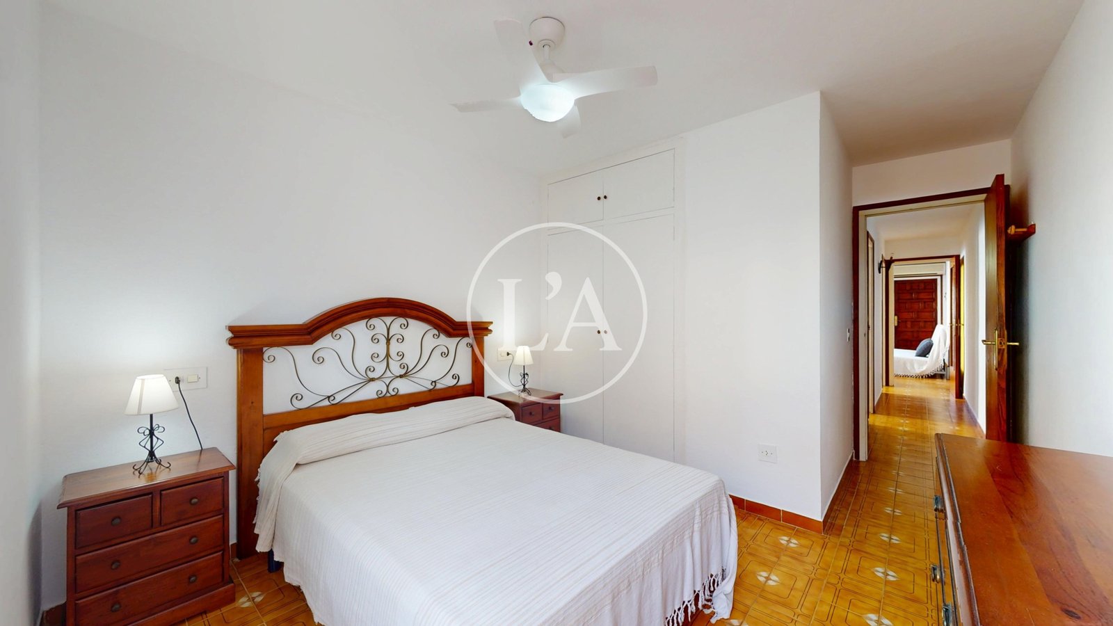 Primera planta con jardín en la Llosa Cambrils dormitorio