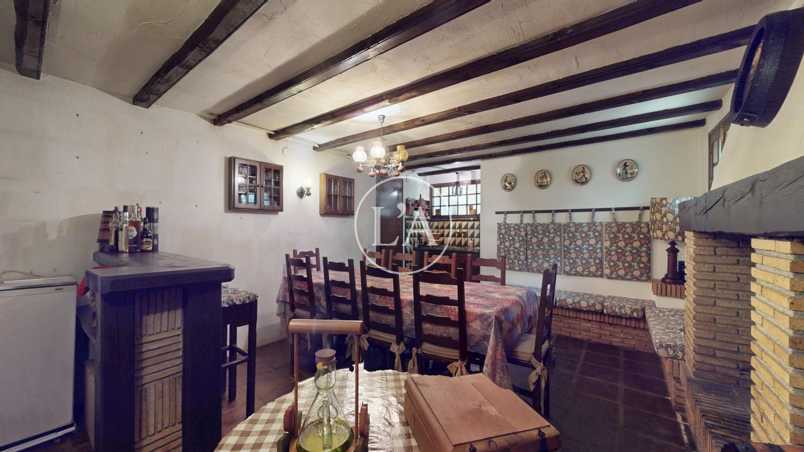 Casa unifamiliar exclusiva en Cambrils salón de verano