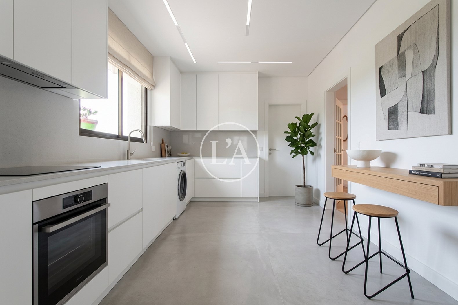 Casa en venta en Vilafortuny Cambrils cocina render reformada