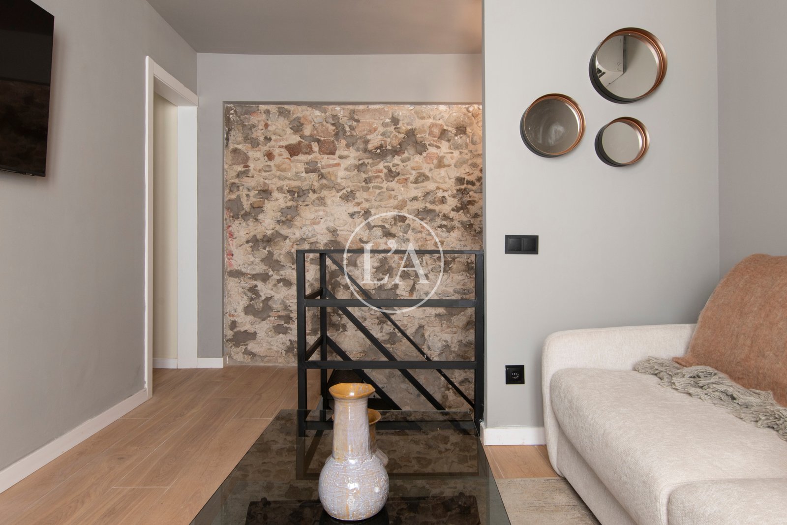 Casa reformada en la vila de Cambrils salón