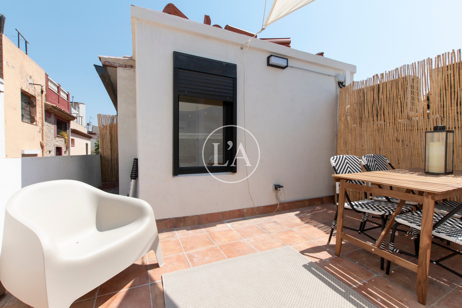 Casa reformada en la vila de Cambrils solárium