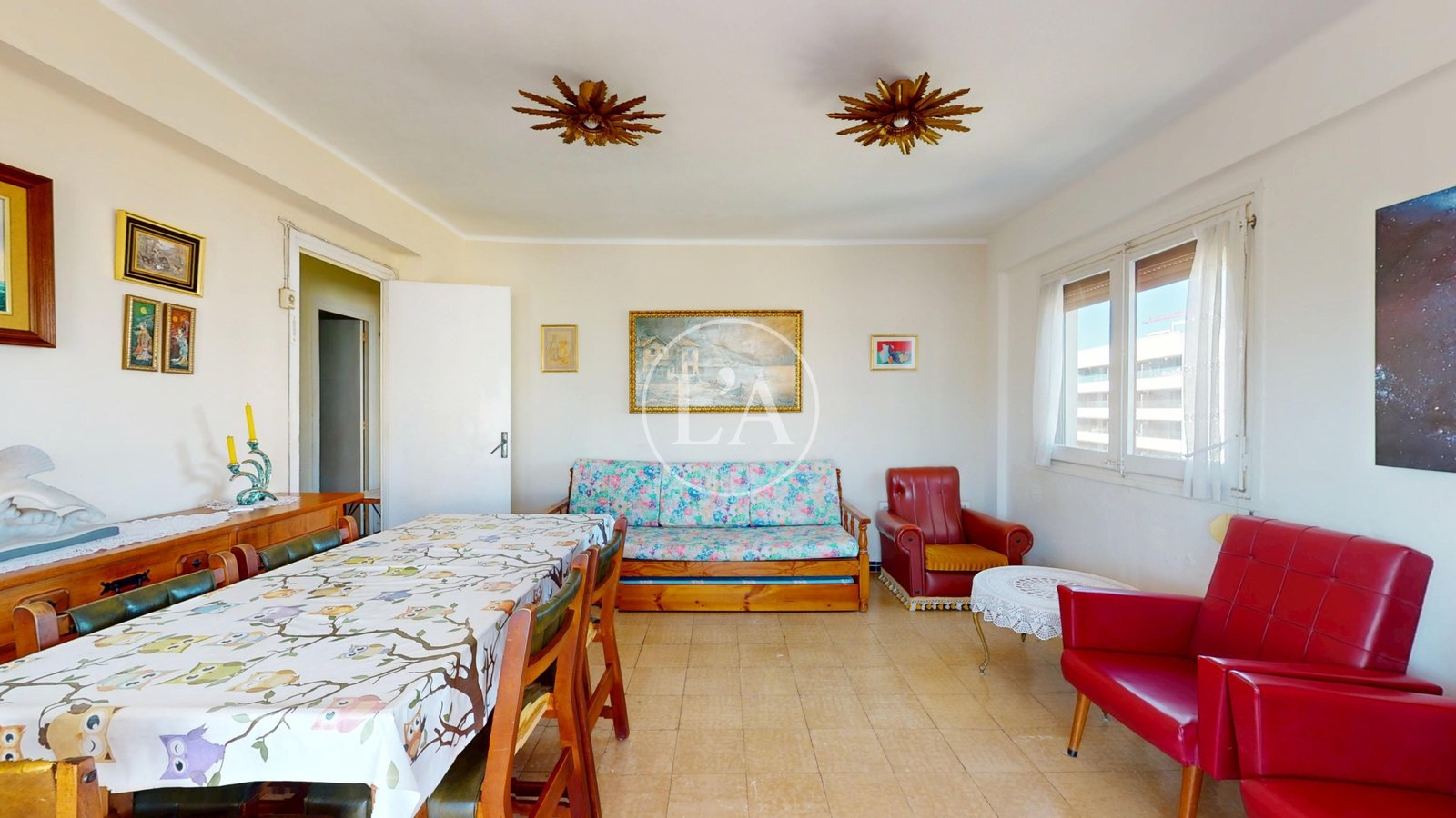 Apartamento ático en venta Horta de Santa Maria Cambrils mesa comedor