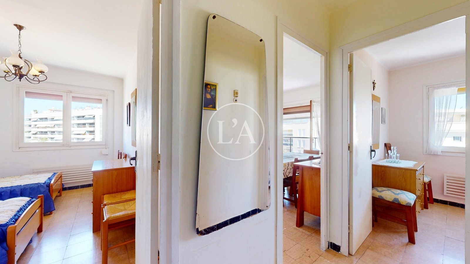 Apartamento ático en venta Horta de Santa Maria Cambrils pasillo
