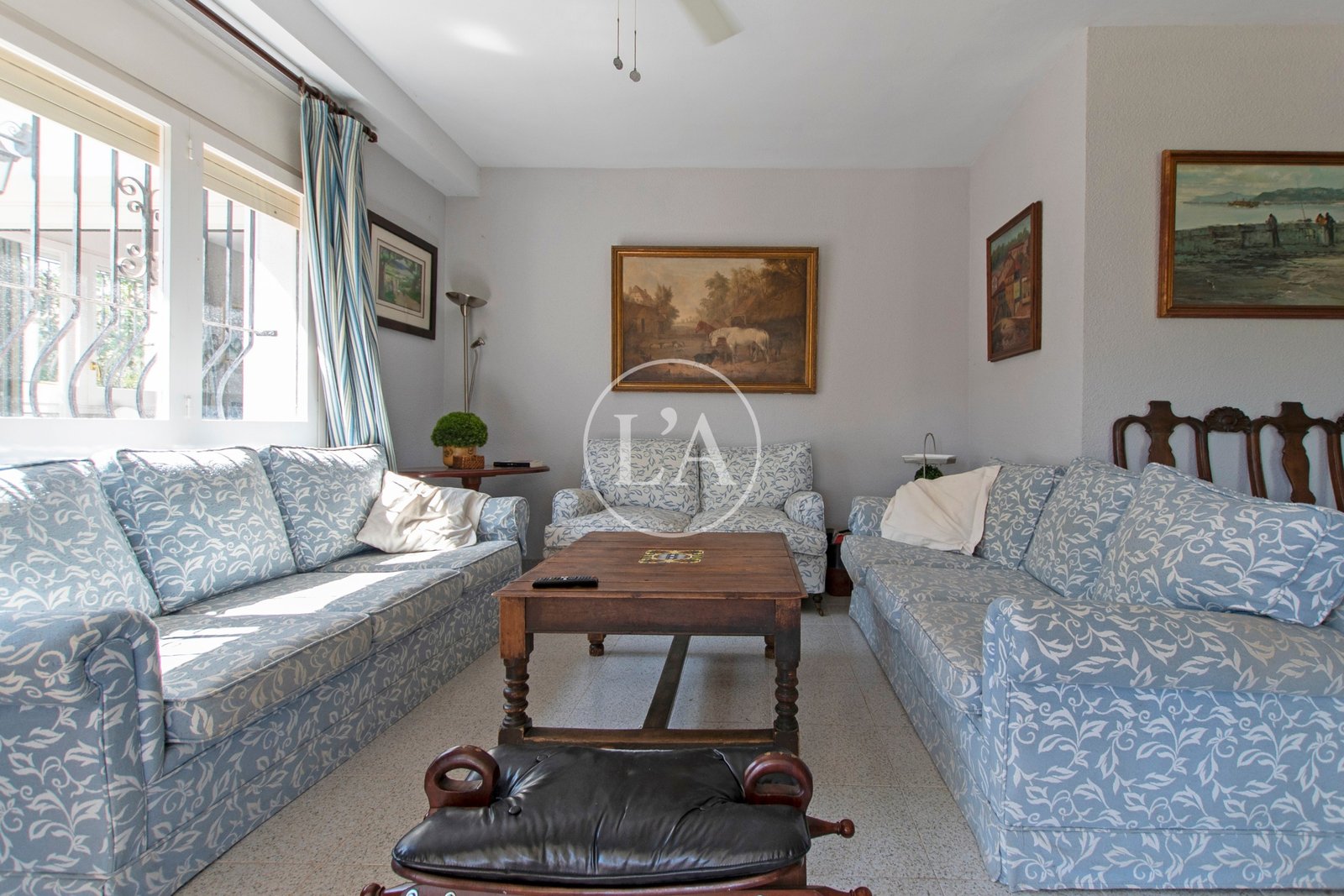 Casa unifamiliar con piscina en la Dorada Cambrils salón