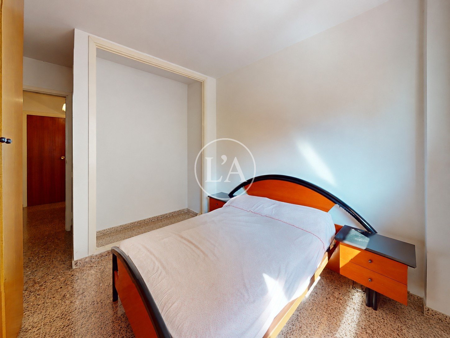 Piso de cuatro habitaciones en Cambrils cama habitación principal