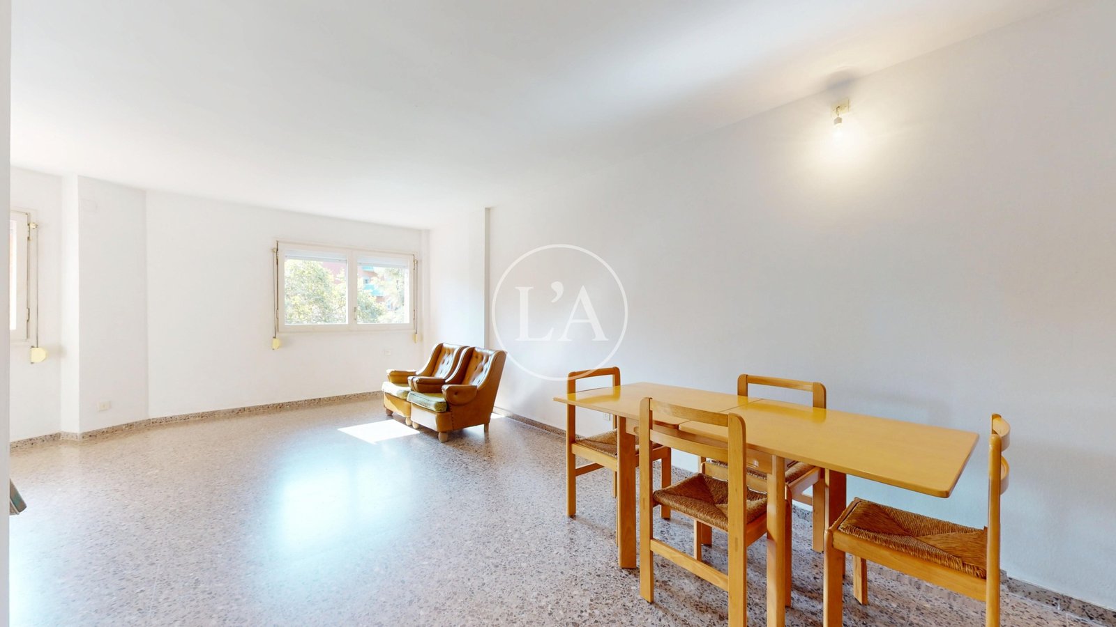 Piso de cuatro habitaciones en Cambrils salón comedor