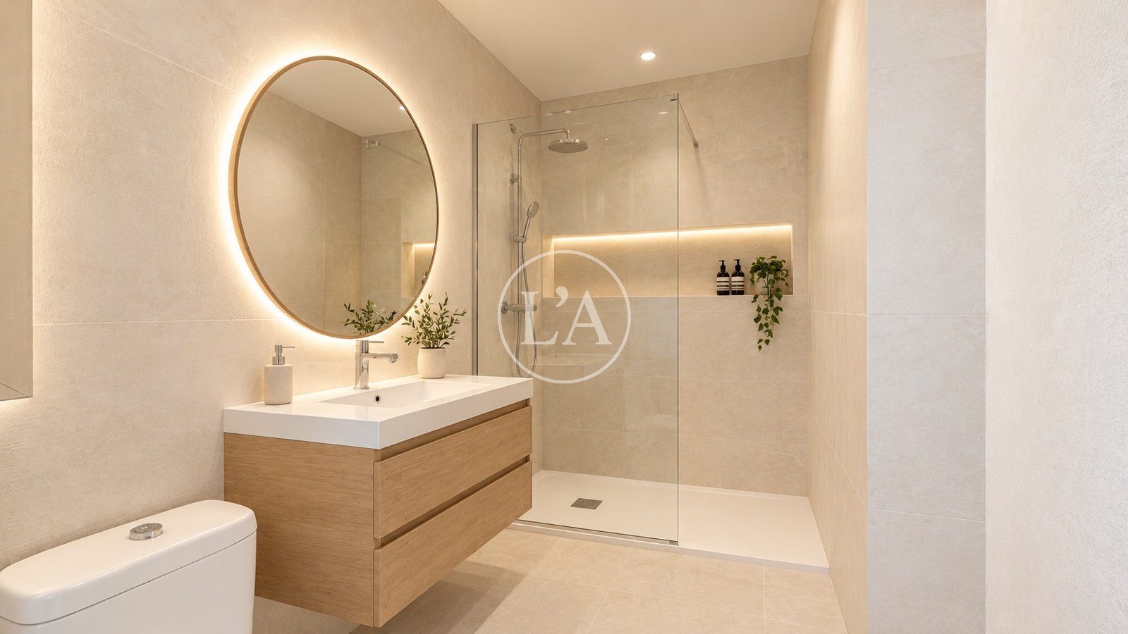Apartamento para reformar en el Regueral, Cambrils – render baño