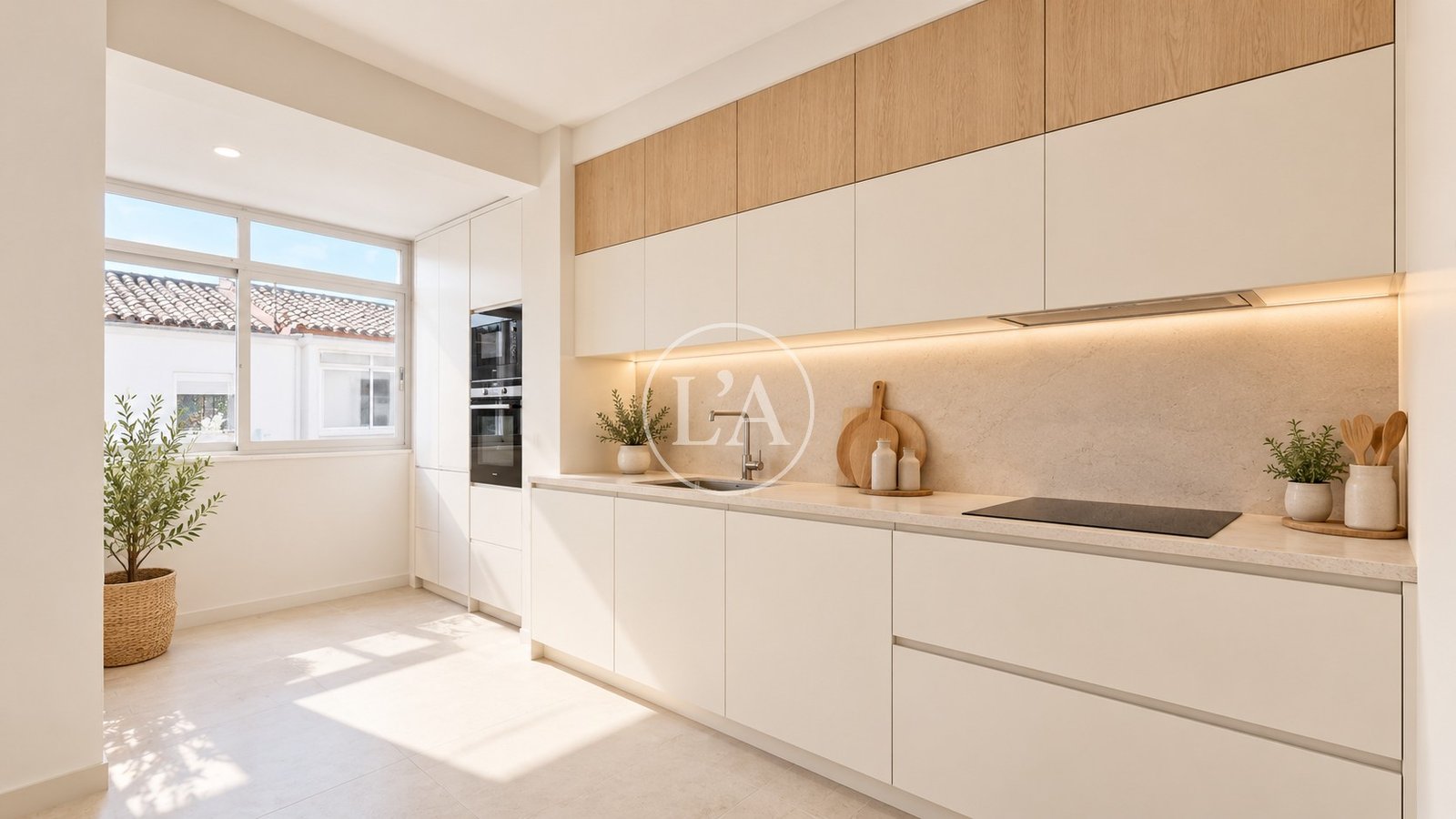 Apartamento para reformar en el Regueral, Cambrils – render cocina